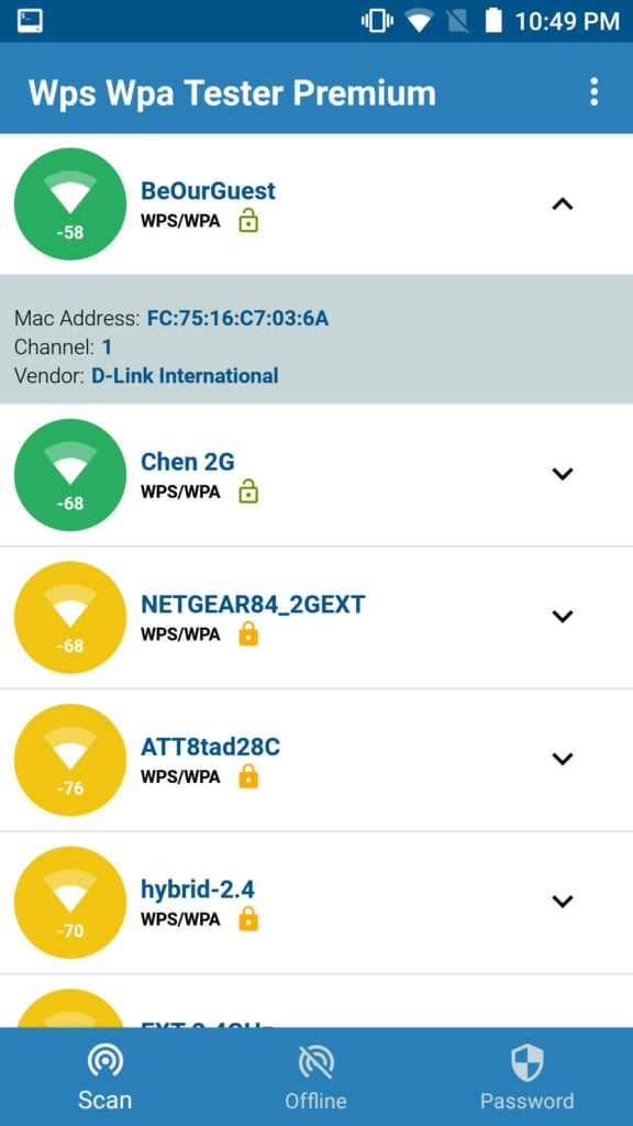 cách lấy lại mật khẩu wifi cho dien thoại 2